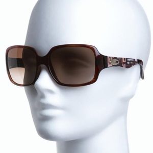New Emilio Pucci Brown Logo Sunglasses